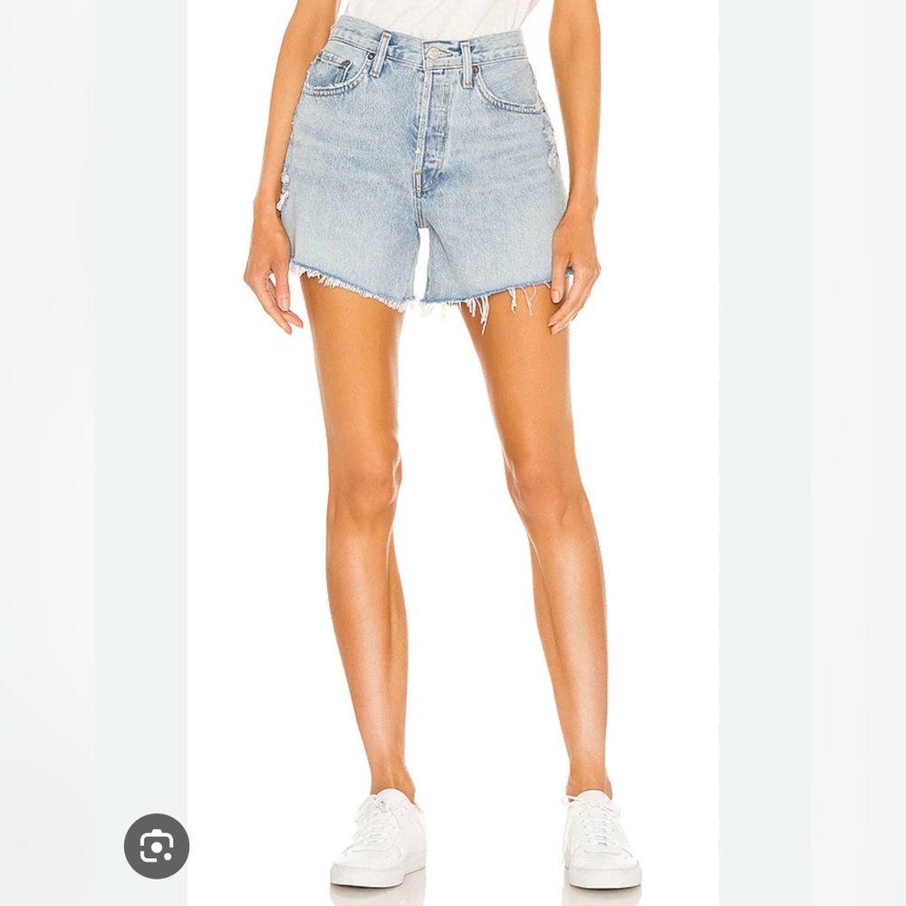 Agolde Parker Shorts in Parade